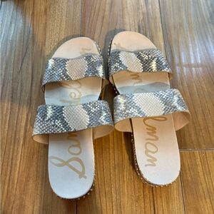 Women's Snakeskin Sam Edelman Sandals